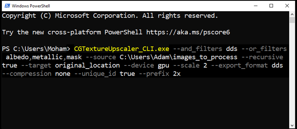 CLI tool
