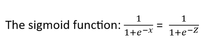 Sigmoid Function